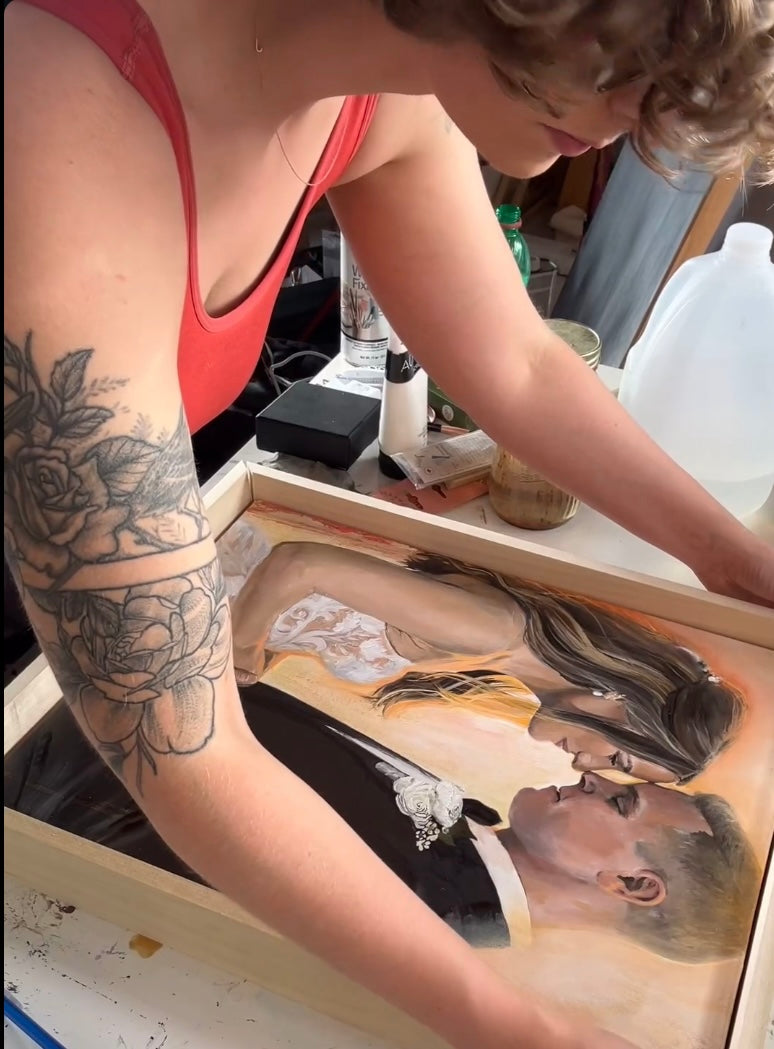 Oil Portrait Deposit