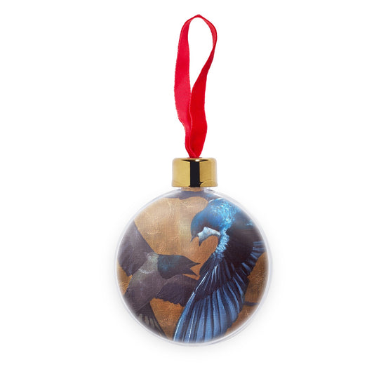 Frantic Transparent Christmas bauble