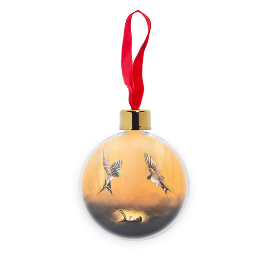 Witness Transparent Christmas bauble