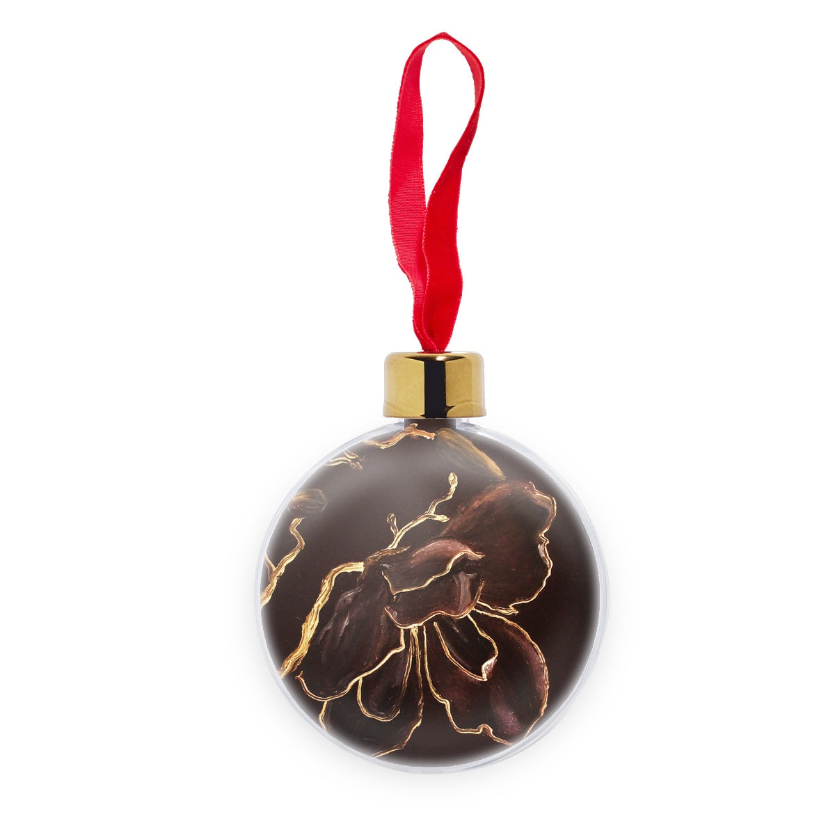 Stillness Transparent Christmas bauble