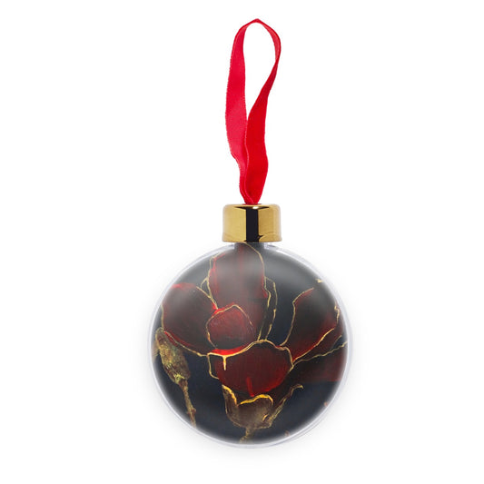 Revelry Transparent Christmas bauble