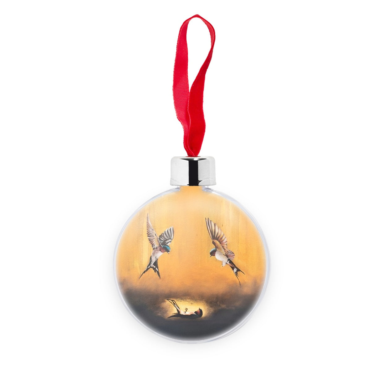 Witness Transparent Christmas bauble